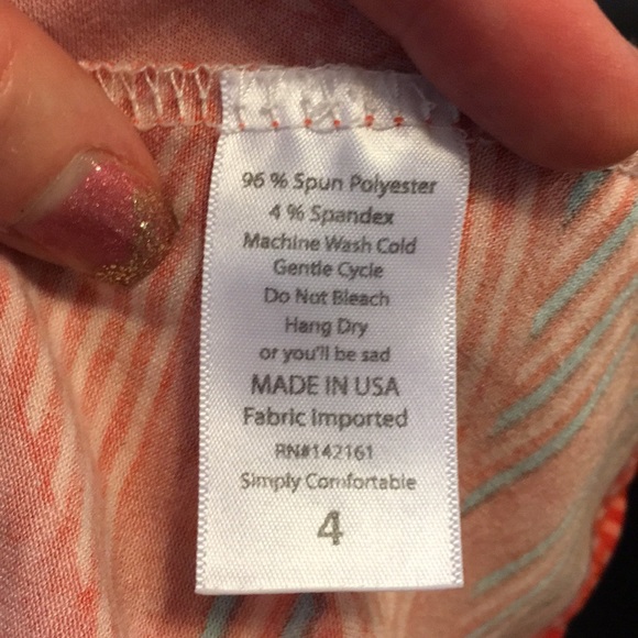 LuLaRoe Red Stripe Dress - Picture 3 of 4